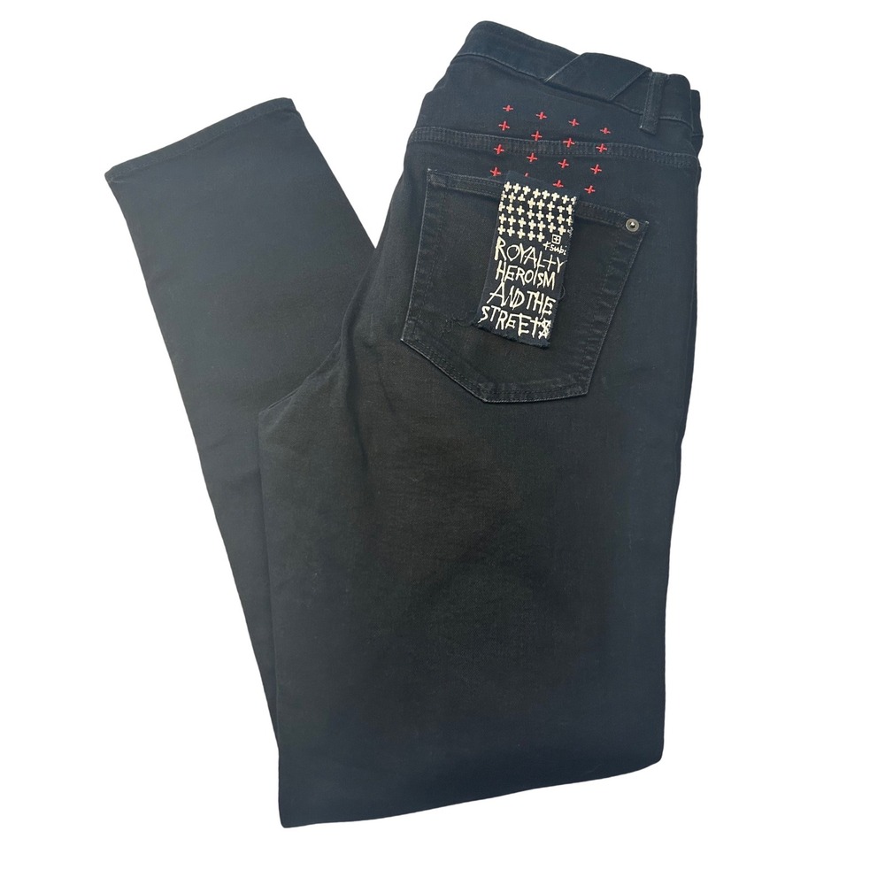 Ksubi Jeans Men 33 Black Royalty Heroism And The Streets
